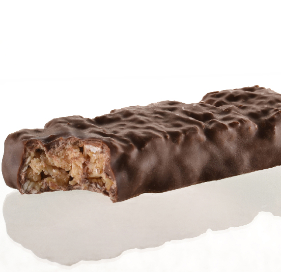 Barre crémeuse croustillante arôme chocolat