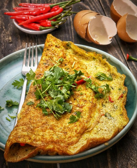 Omelette-herbes