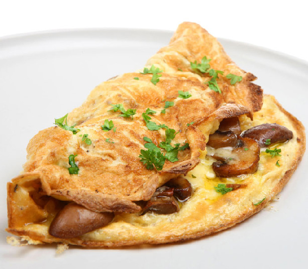 Omelette aux Cèpes