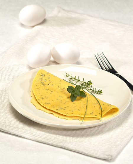 Omelette aux Herbes