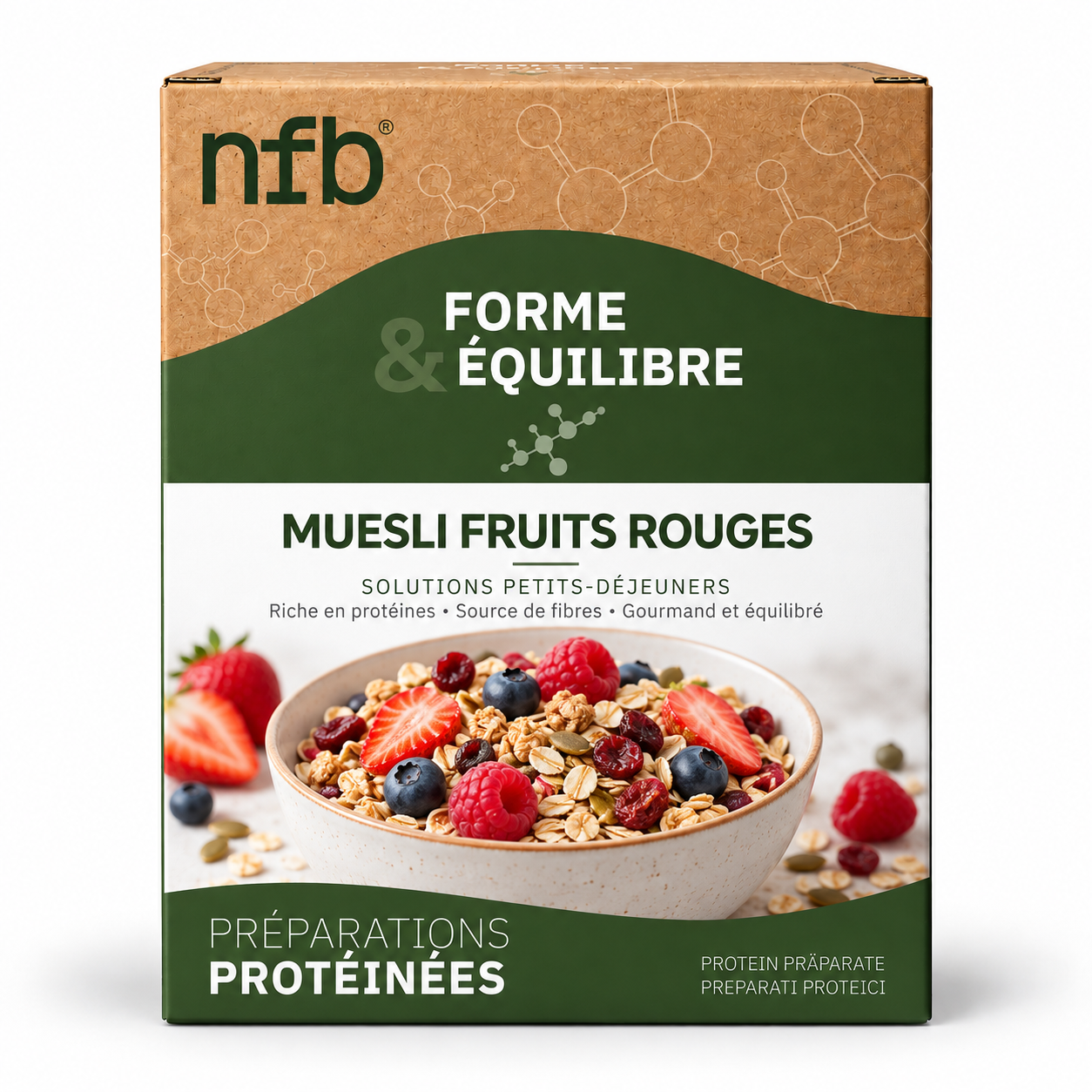 Muesli aux Fruits Rouges NFB Healthcare