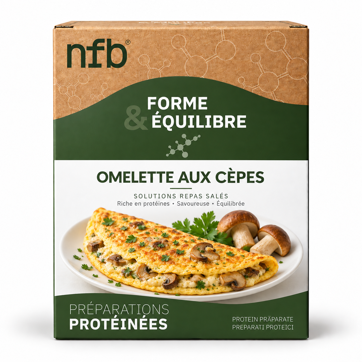 Omelette aux Cèpes NFB Healthcare