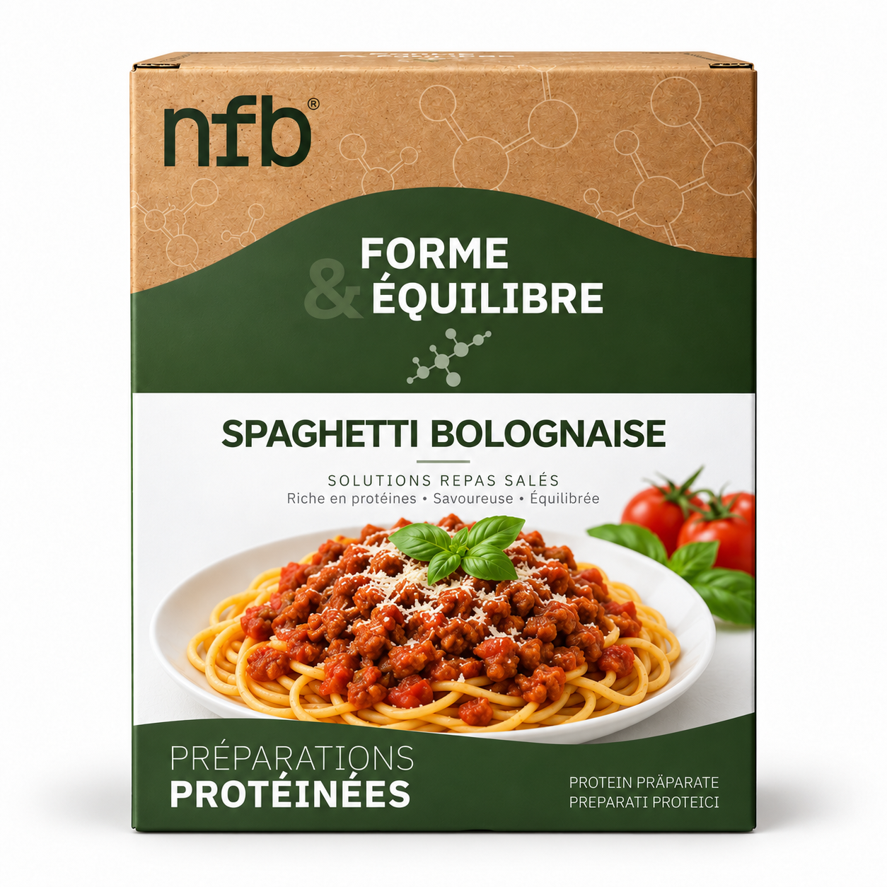Spaghetti Bolognaise NFB Healthcare