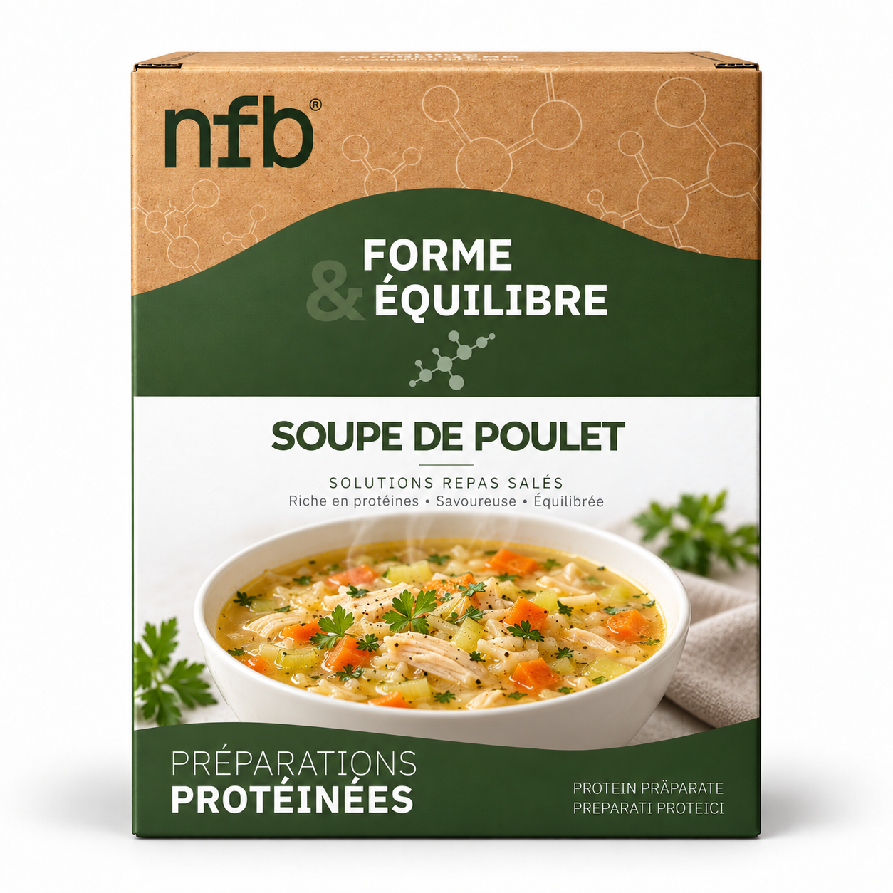 Velouté Arôme Poulet NFB Healthcare