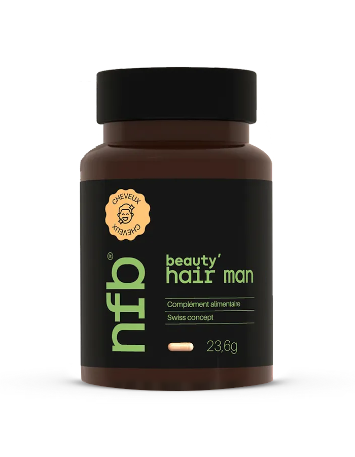 Flacon Beauty’Hair Man NFB Healthcare, complément alimentaire